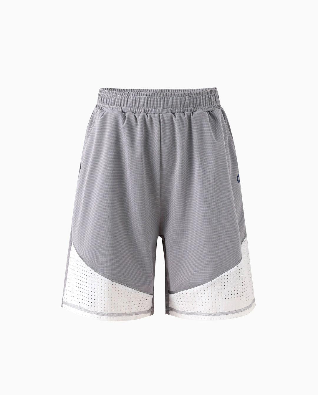 PatPat Rapidair™ Activewear Kid Boy Athletic Schnelltrocknende, atmungsaktive Shorts mit Taschen grau