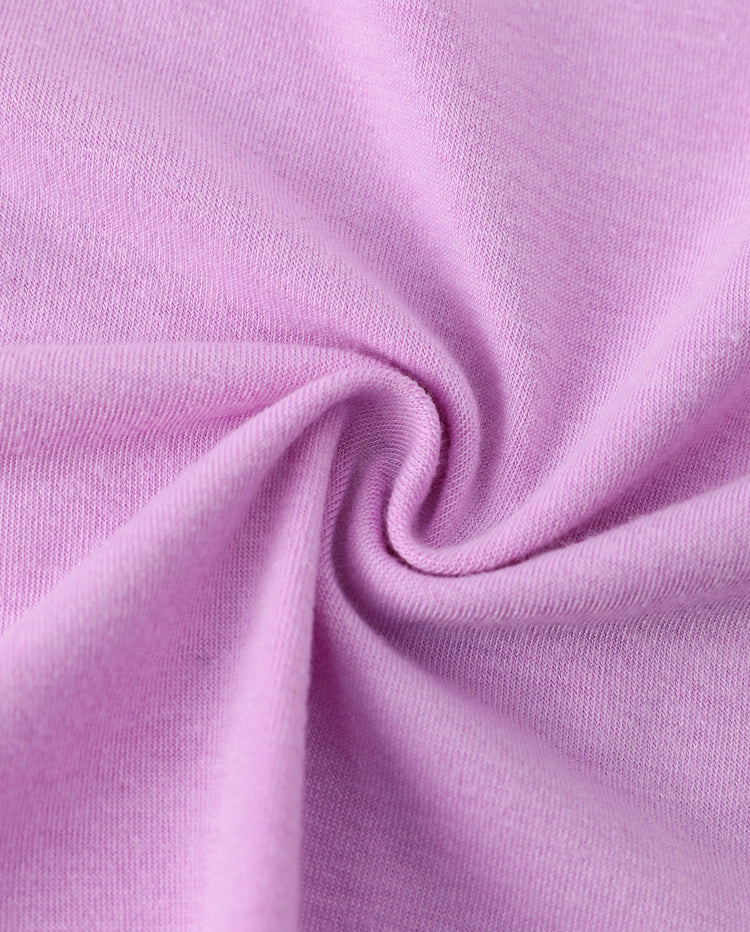NEON Pop: Conjunto de falda-short para niña pequeña, color morado