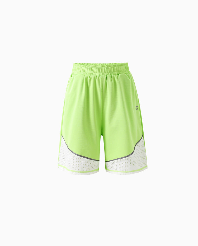 PatPat Rapidair activewear Kid Boy Athletic Quick-Dry Breathable Shorts with Pockets Green