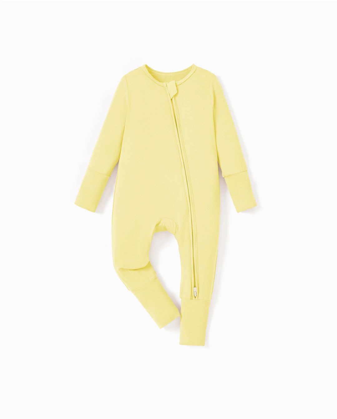 Kids Baby / Girl Bamboo Pajamas With Childlike Print (Snug-Fitting) Yellow