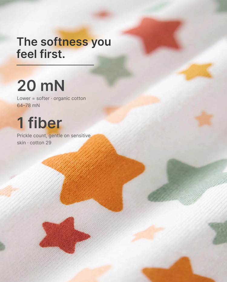 Footie de bambú para bebé niño/niña con estampado de animales, cremallera bidireccional, antideslizante, de manga larga y con banda para el pelo, color albaricoque