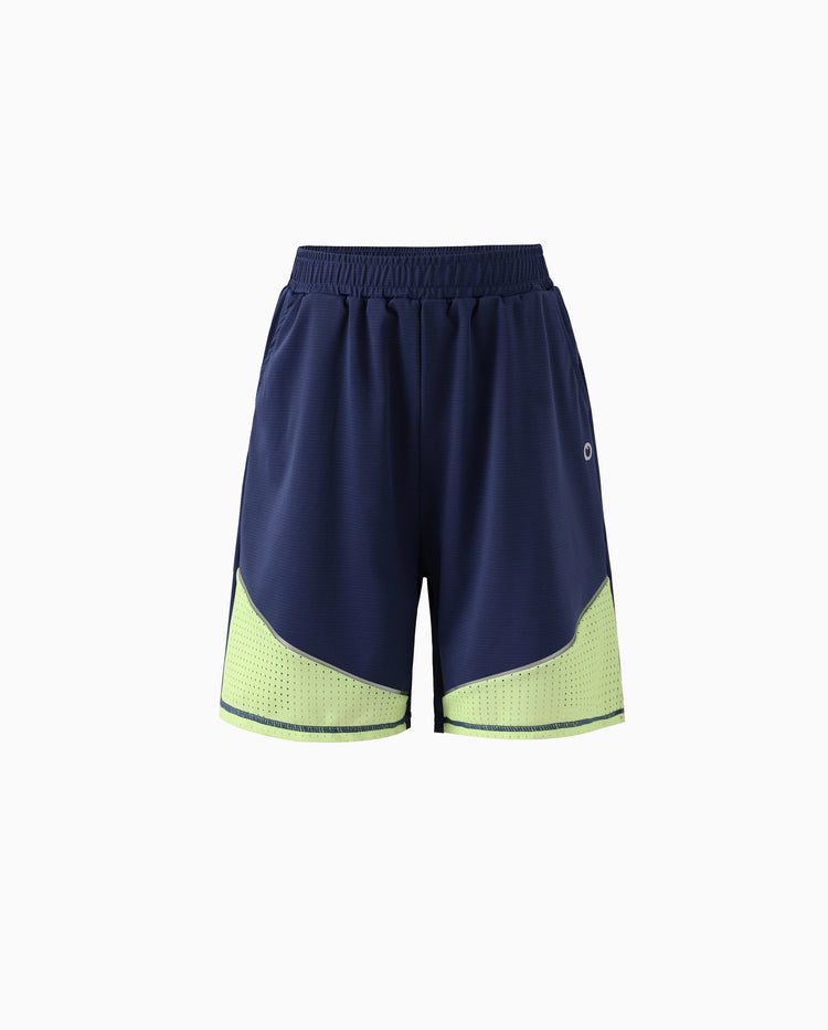 PatPat Rapidair activewear Kid Boy Athletic Quick-Dry Breathable Shorts with Pockets Deep Blue