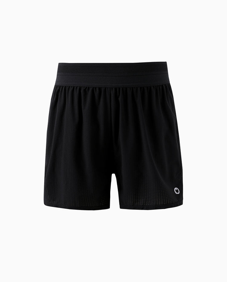 Pantalones cortos deportivos ultraligeros de secado rápido PatPat Lightflow Activewear para niños, color negro