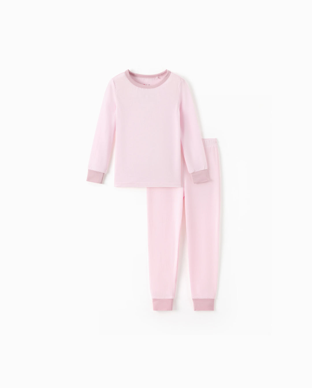 Pyjama 2 pièces en Tencel Modal pour bébé fille/garçon (coupe ajustée) rose