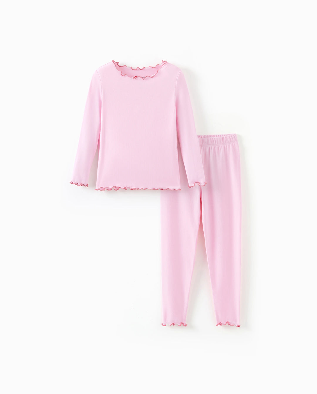 Halloween Pajama Set 2-piece Modal Pajamas With Childlike Print for Toddler / Kids ( Snug-Fitting ) Pink