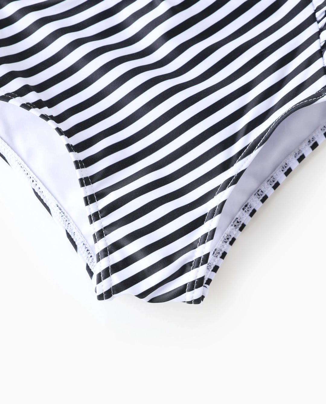 Maman et moi Bikini crop top imprimé Besties Kaki