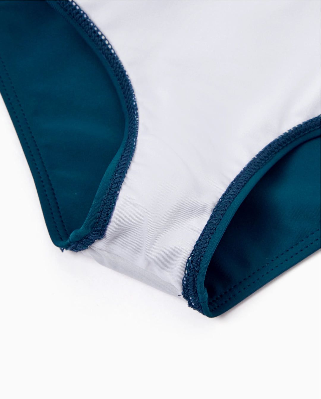 Bañador de dos piezas con volantes y estampado de palmeras tropicales para niña pequeña, ropa de baño para vacaciones en la playa Turquesa