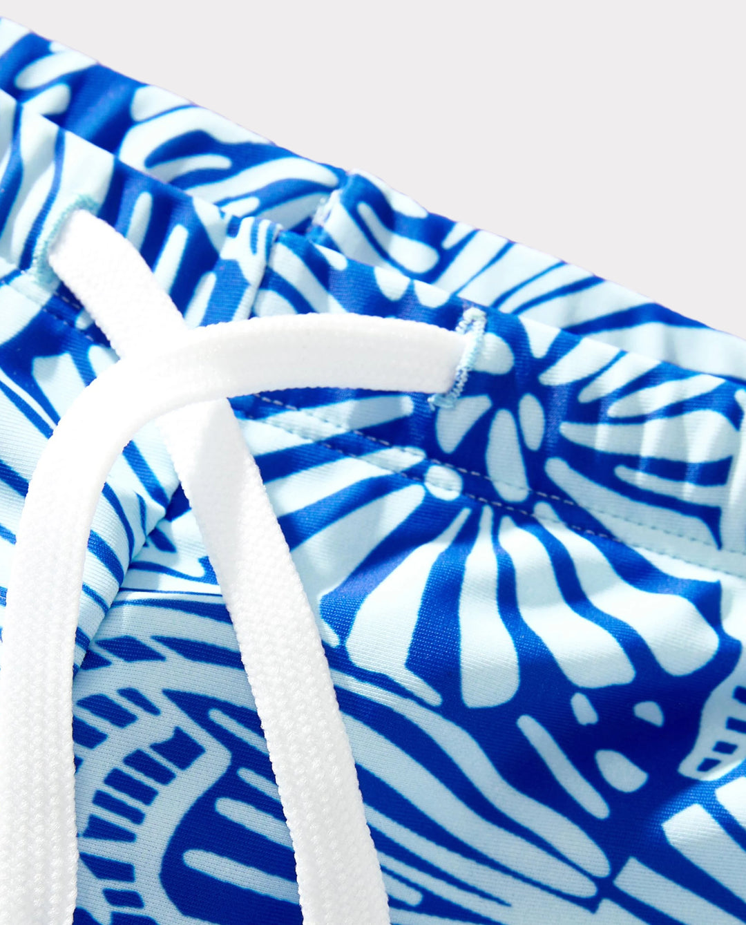 Kleinkind Jungen Muschelmuster Bademode Blumen Badehose Set für Jungen, Perfekt für Strandtage & Poolpartys Blau