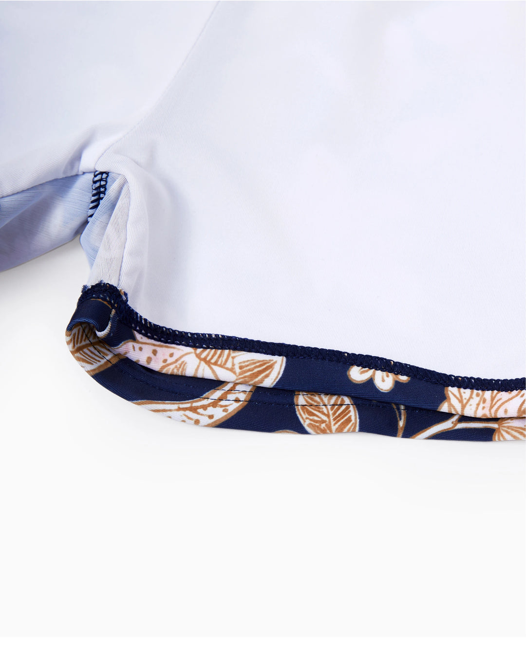 Maillots de bain Daddy & Fils à imprimé floral Maillot une-pièce 2-en-1 & shorts de bain Bleu foncé