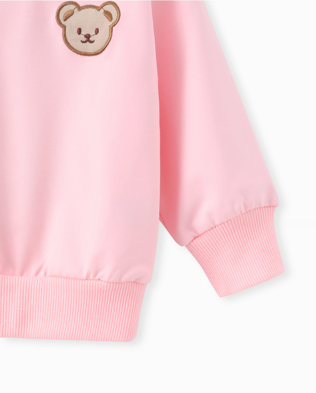 Kinder 2-teiliges Set, einfarbig und unisex, aus Polyester-Material, Regular Fit. rosa
