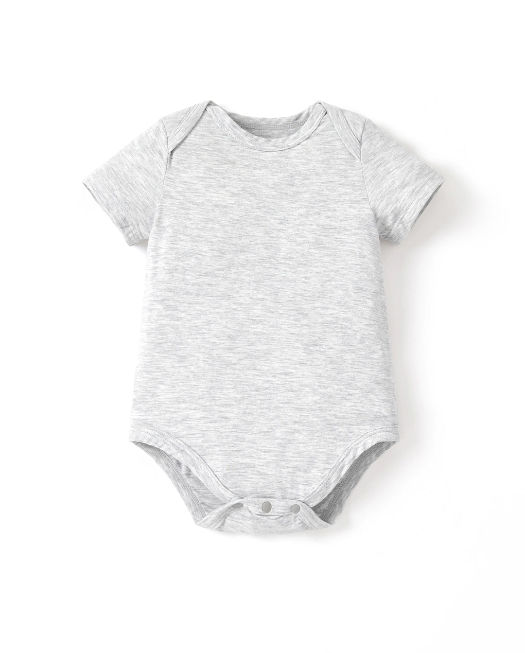 Barboteuse décontractée en bambou pour bébé garçon/fille, grise