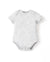 Barboteuse décontractée en bambou pour bébé garçon/fille, grise