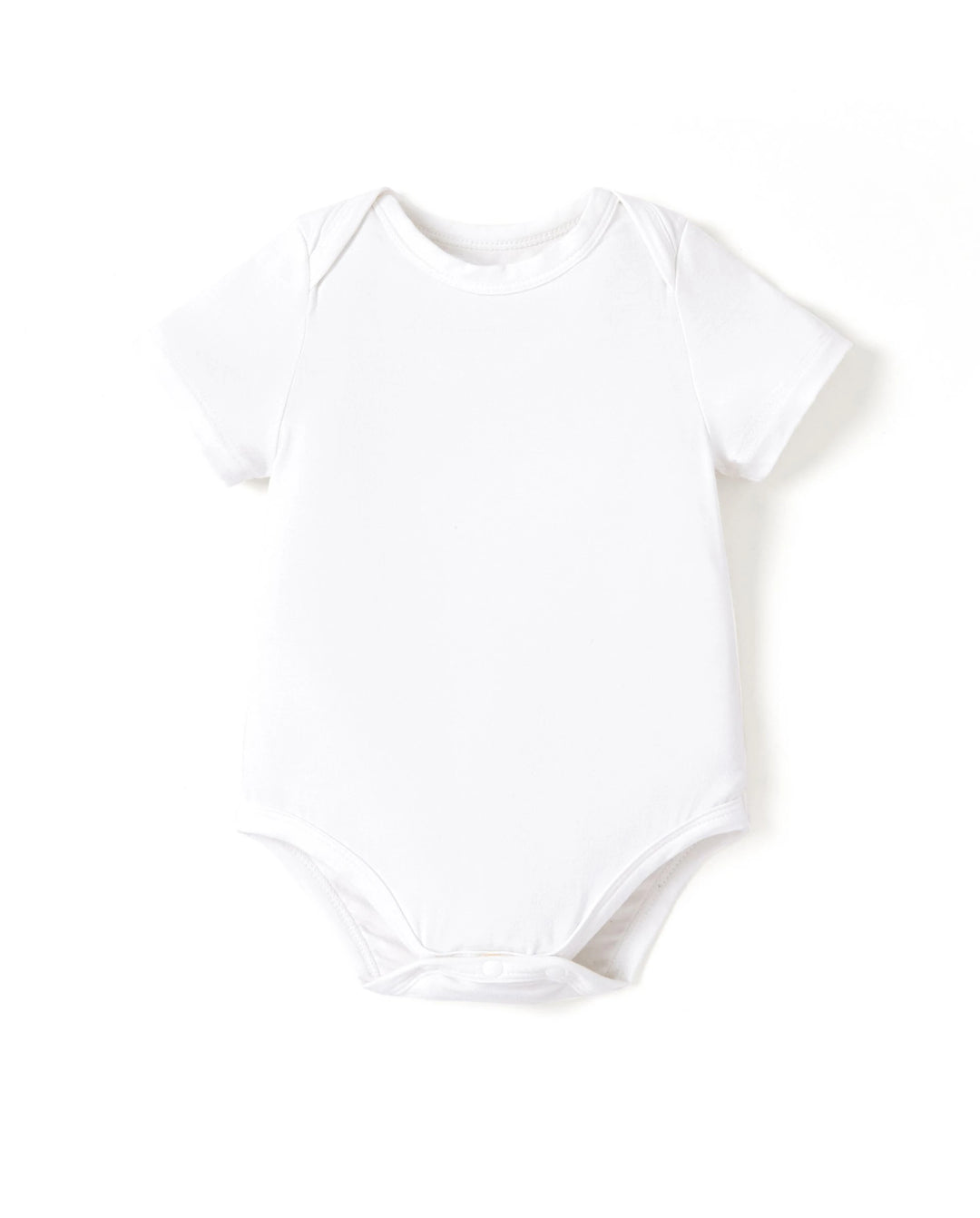 Bambus Baby Jungen/Mädchen Casual Strampler weiß