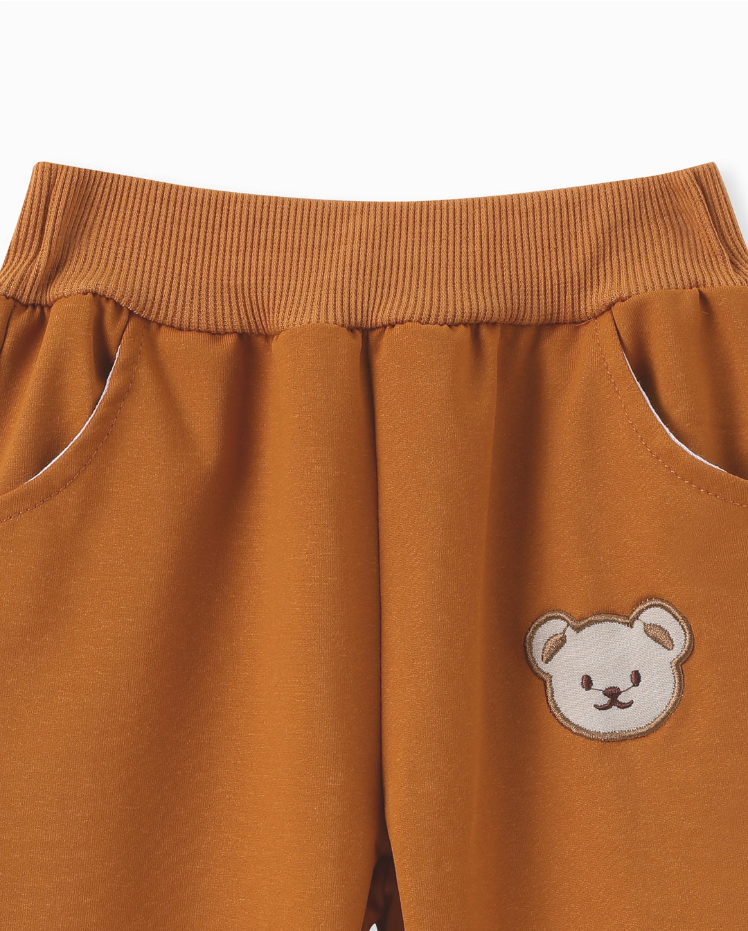 Baby/Toddler Boy Clothes 2pcs Bear Style Sweatshirt and Pants Set Brown