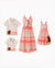 Disney Princess Family Matching Moana Island-Inspired Dress & Shirt Set Coral Pink