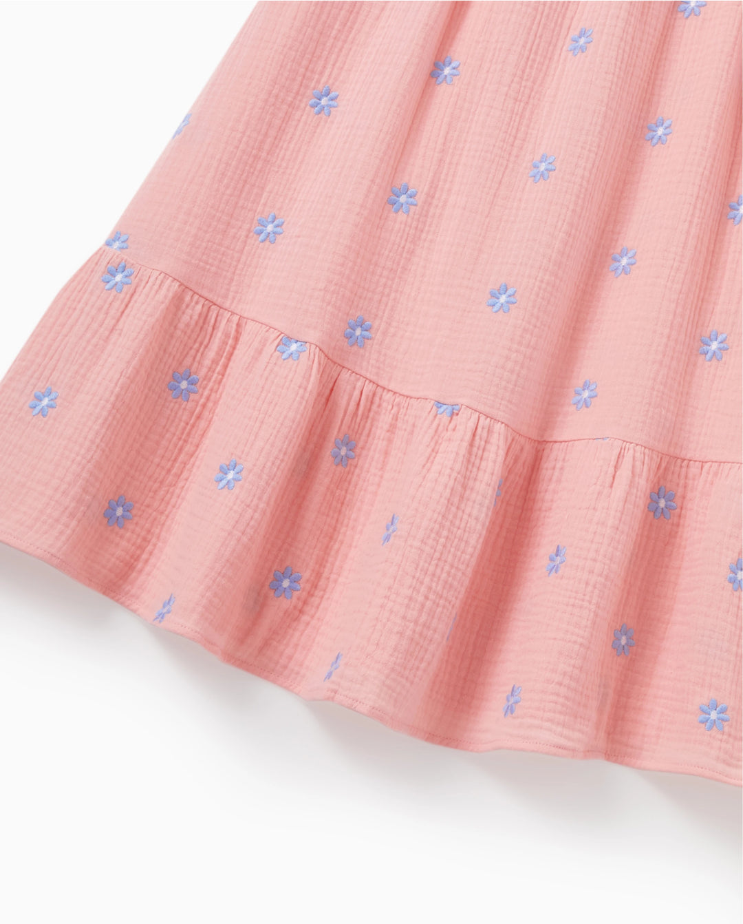 Tenues assorties maman et moi roses Robe en coton à fleurs smockée avec lien au dos pour maman et fille, chemises unies pour fils, parfait pour sorties familiales et photos d'été Rose mauve