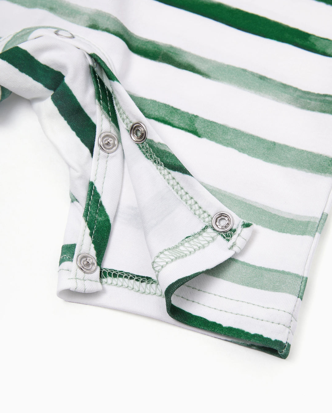 Conjunto de ropa de algodón para papá e hijo Camiseta a rayas verdes y vestido para papá, mamá, niños y bebé, perfecto para salidas familiares y fotos de verano verde