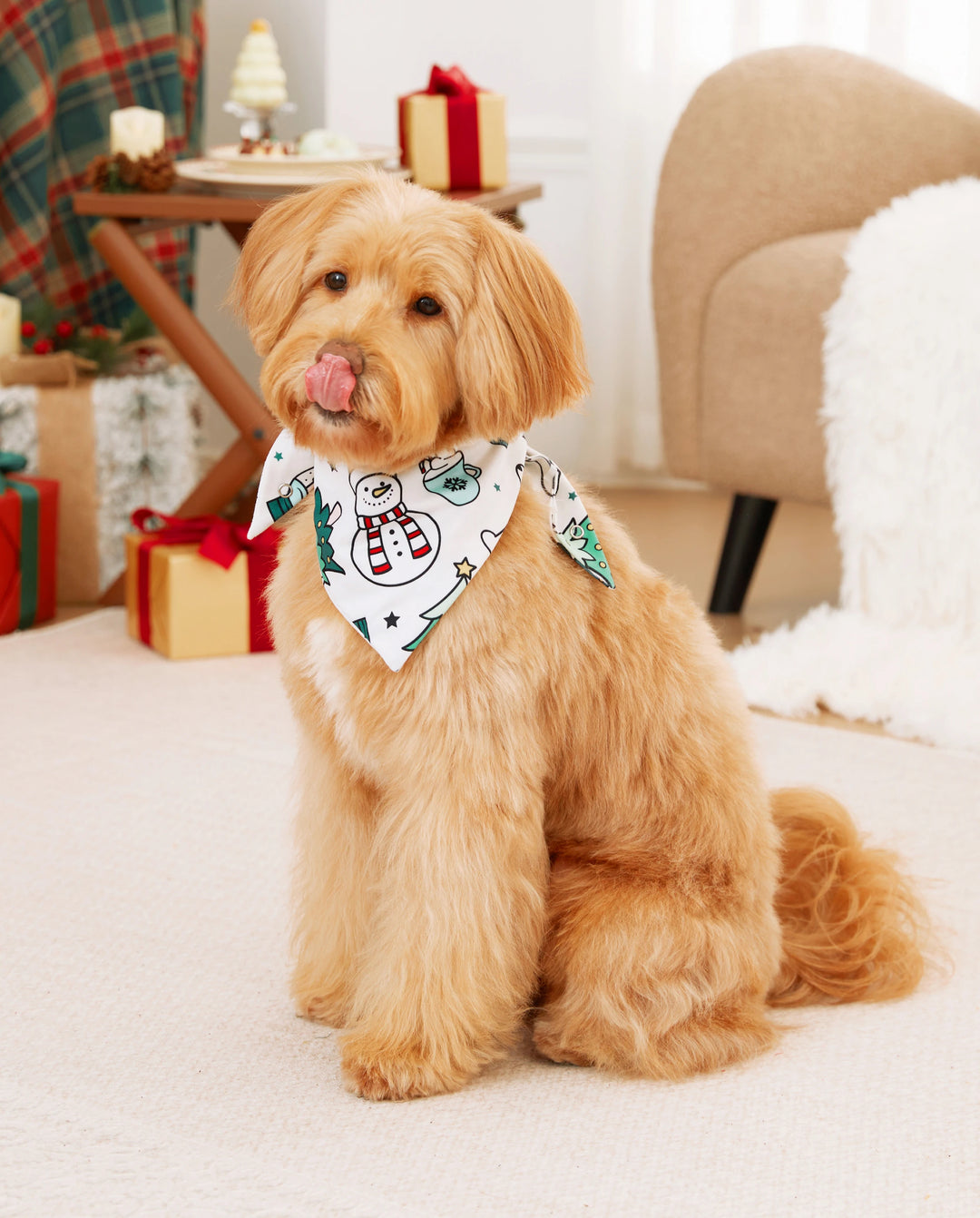Pijama familiar navideño de manga larga con estampado de camisetas verdes alegres y pantalones con calcetines navideños (mediano, verde primavera)