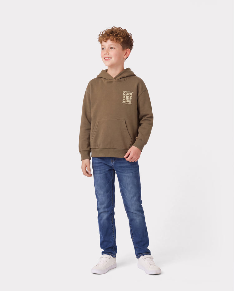 Family Matching Cool Moms, Dads & Kids Club Hoodies Multi-color