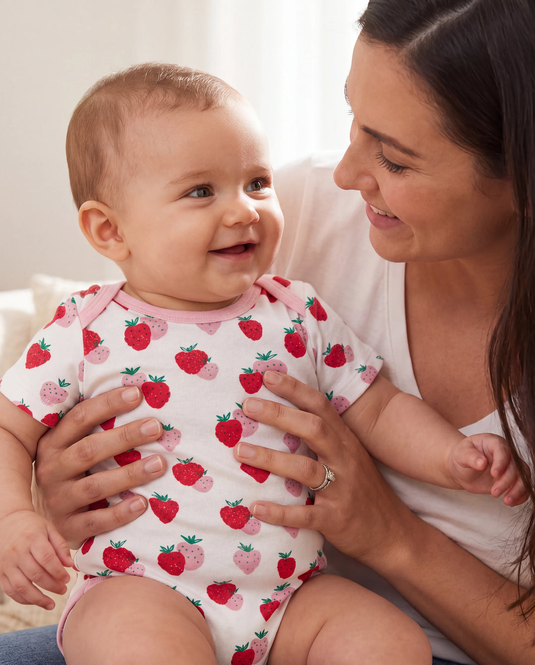 Conjunto de 3 peleles con estampado divertido para bebé niño/niña, color rosa