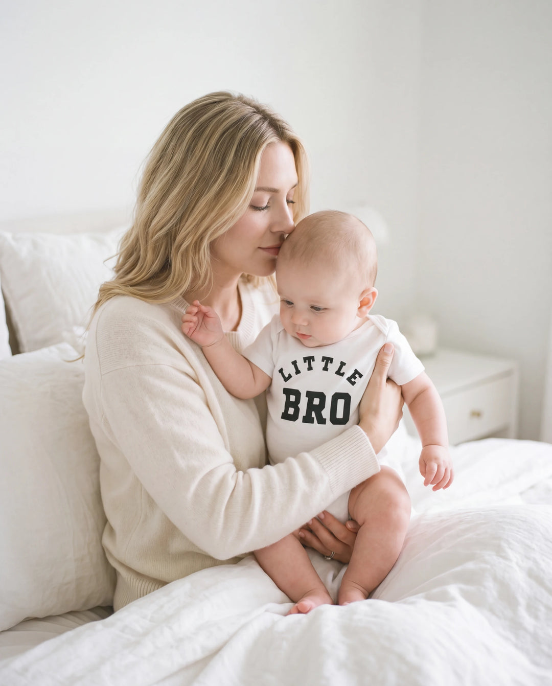 Bambus 5er-Pack Baby Jungen/Mädchen Casual Strampler weiß