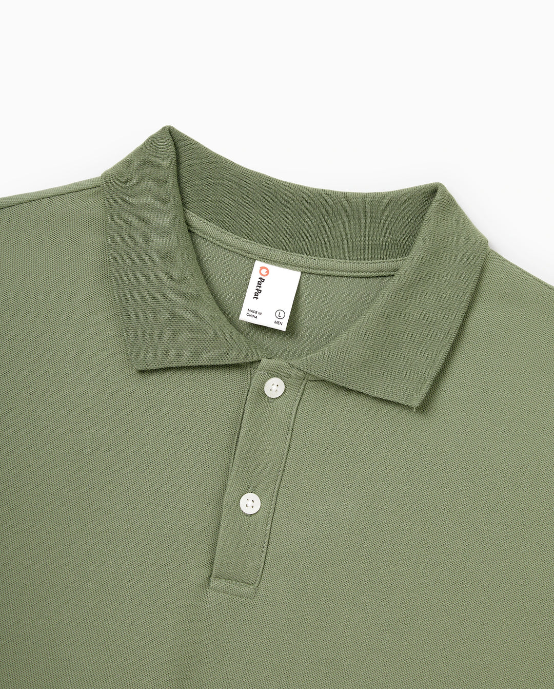 Family Matching Polo Collar Short-sleeve Shirt or V-neck Strappy Mesh Dress  Green