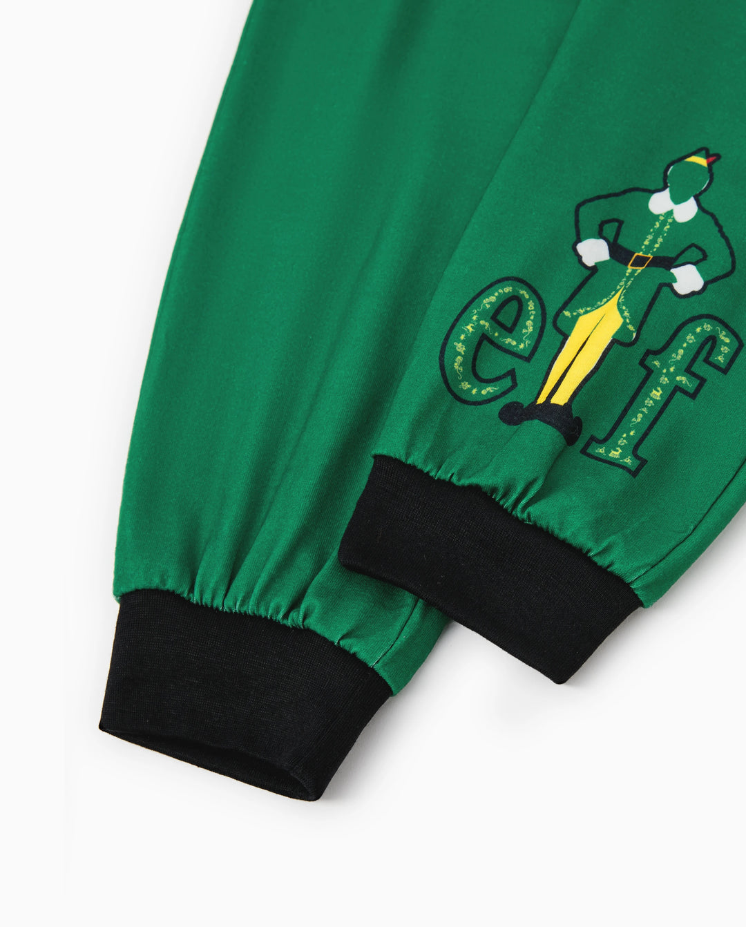 ELF Pyjamas für die Familie passend - Weihnachten PJ Sets (schwer entflammbar) grün