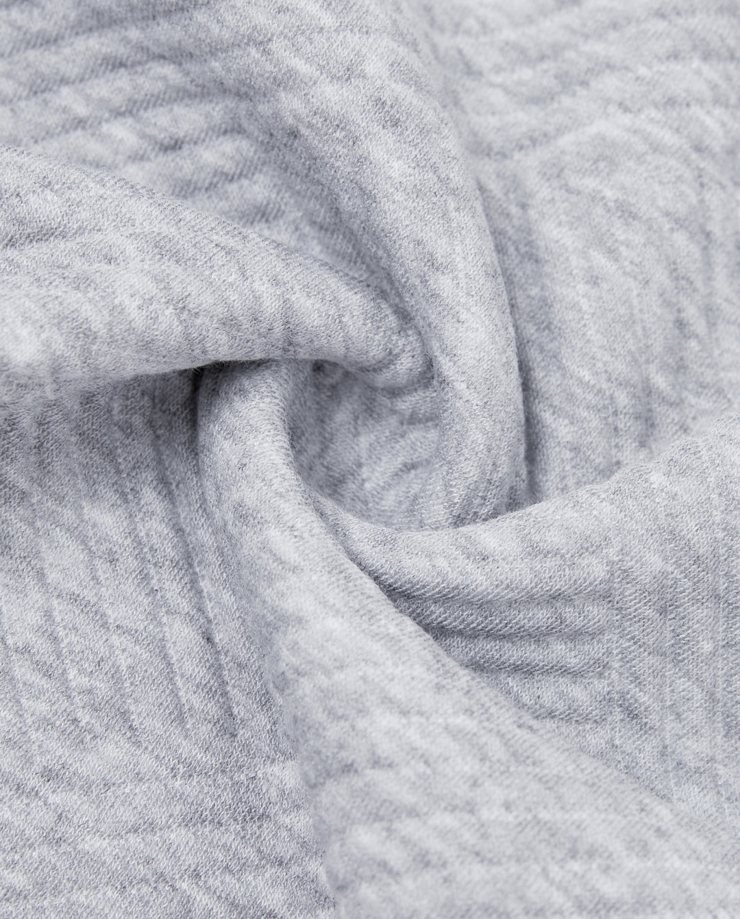 Sweat-shirt à manches longues pour toute la famille, motif renne brodé, gris