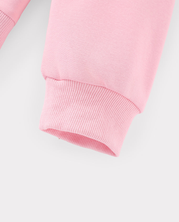 Family Matching Solid Color Crewneck Sweatshirts Multi-color