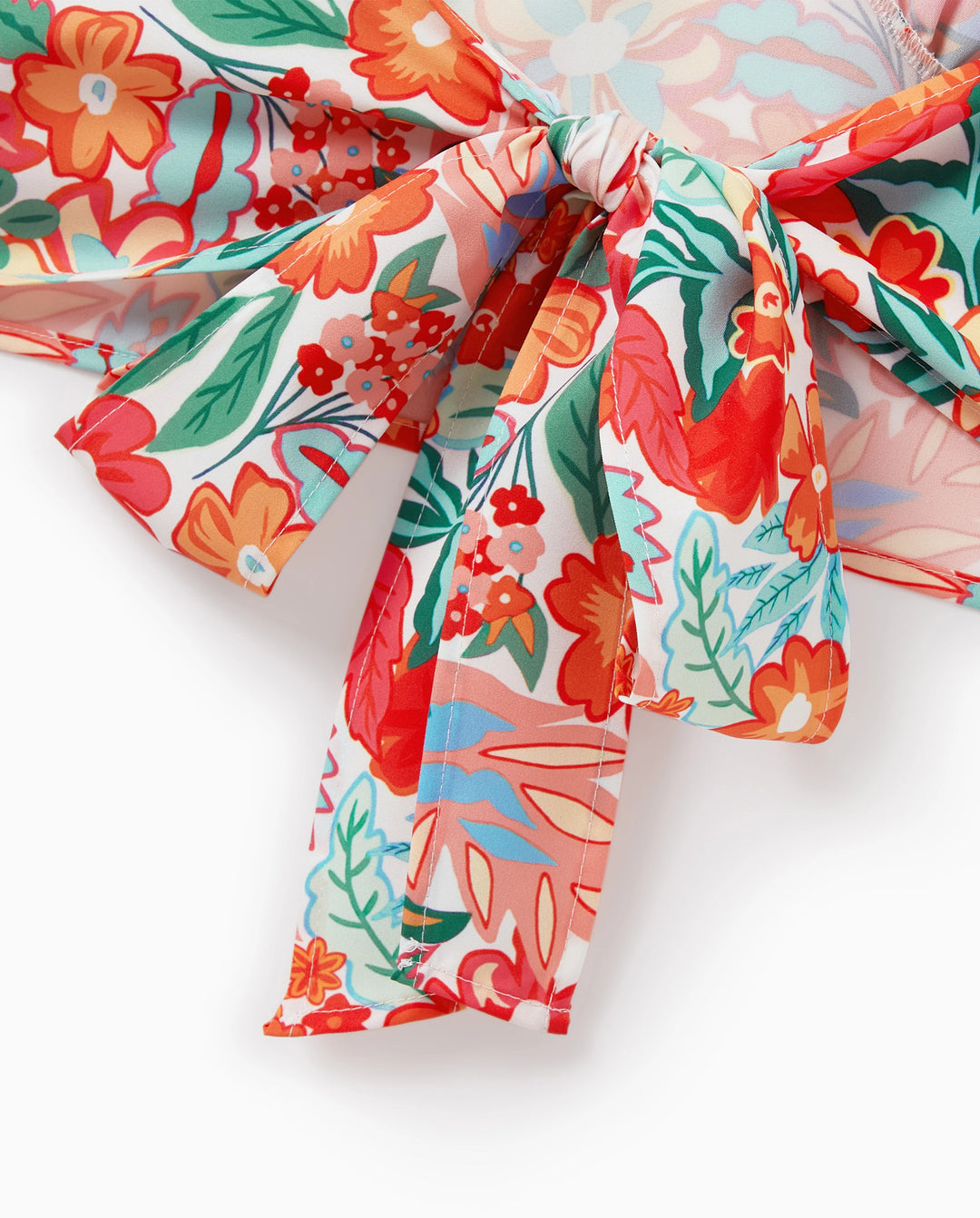 Matching Family Outfits Hawaiian Floral Print Shirts &  Sleeveless Strap Top and Skirt Co-ord Set Multi-color