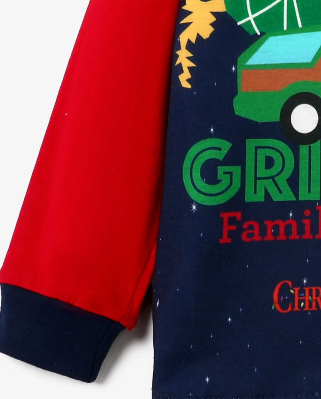 Christmas Vacation Family Matching Character Print Pajamas Sets with Christmas Socks