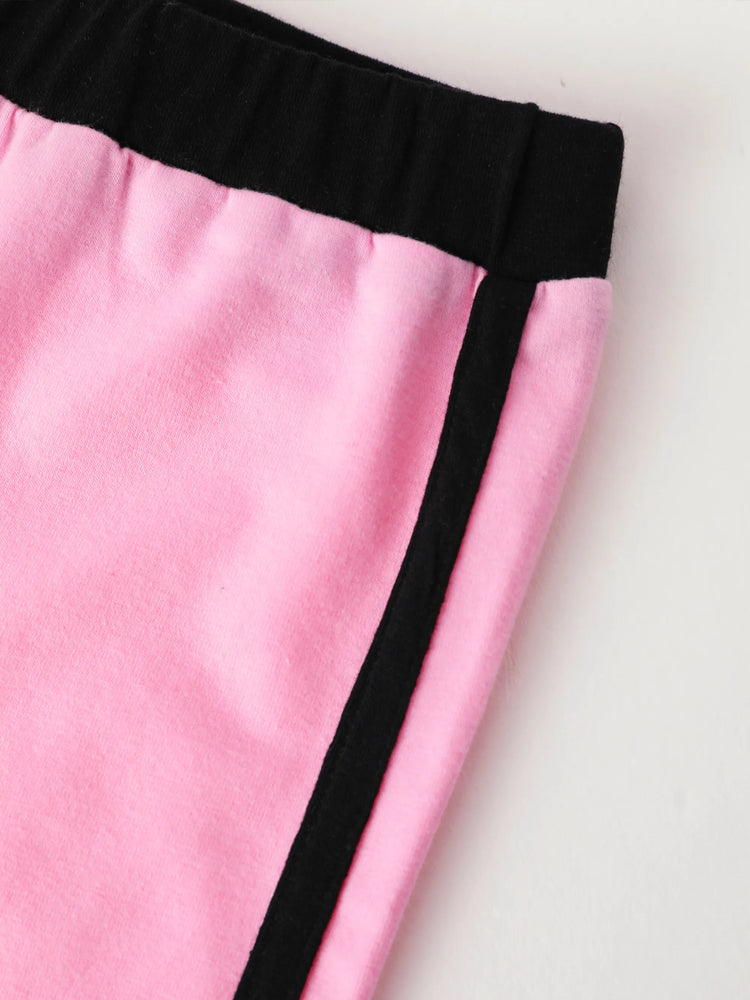 NEON Pop Toddler Girl Top & Shorts Set Pink