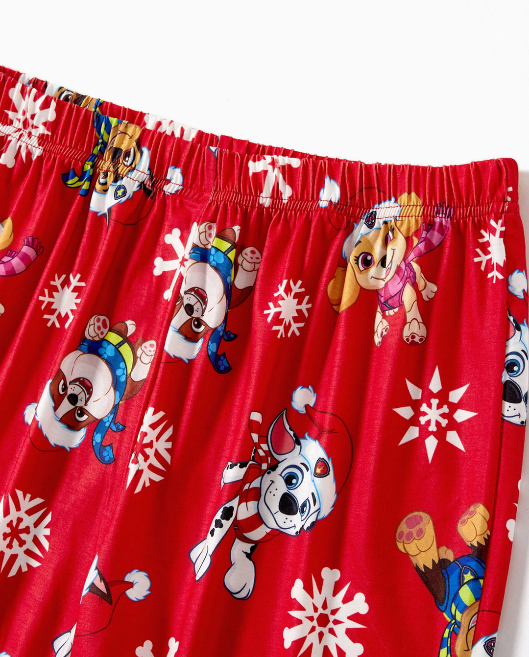PAW Patrol Christmas Family Matching Chase and Marshall Pajamas Sets with Christmas Socks