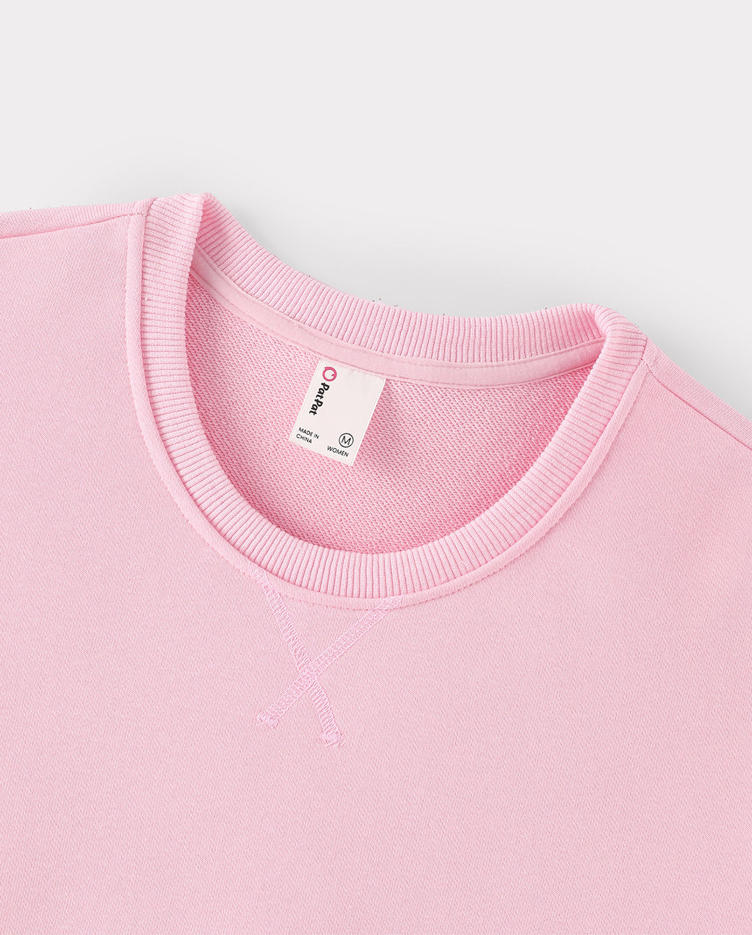 Family Matching Solid Color Crewneck Sweatshirts Multi-color