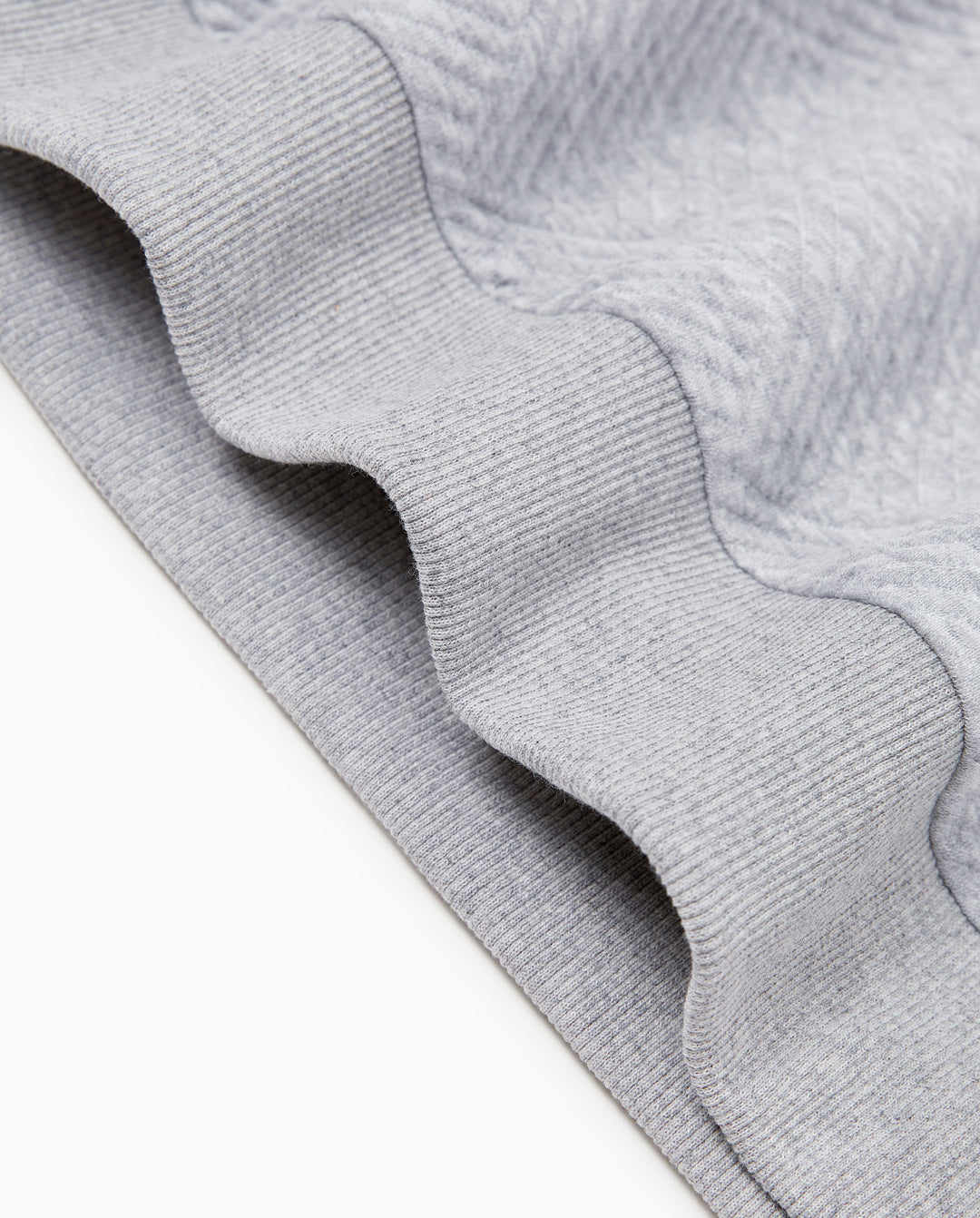 Sweat-shirt à manches longues pour toute la famille, motif renne brodé, gris