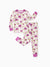 Christmas / Halloween Pajama 2-piece Bamboo Pajamas Set With Childlike Print for Baby / Toddler( Snug-Fitting) Light Purple