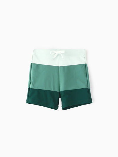 Toddler Boy Colorblock Swim Trunks MultiColour