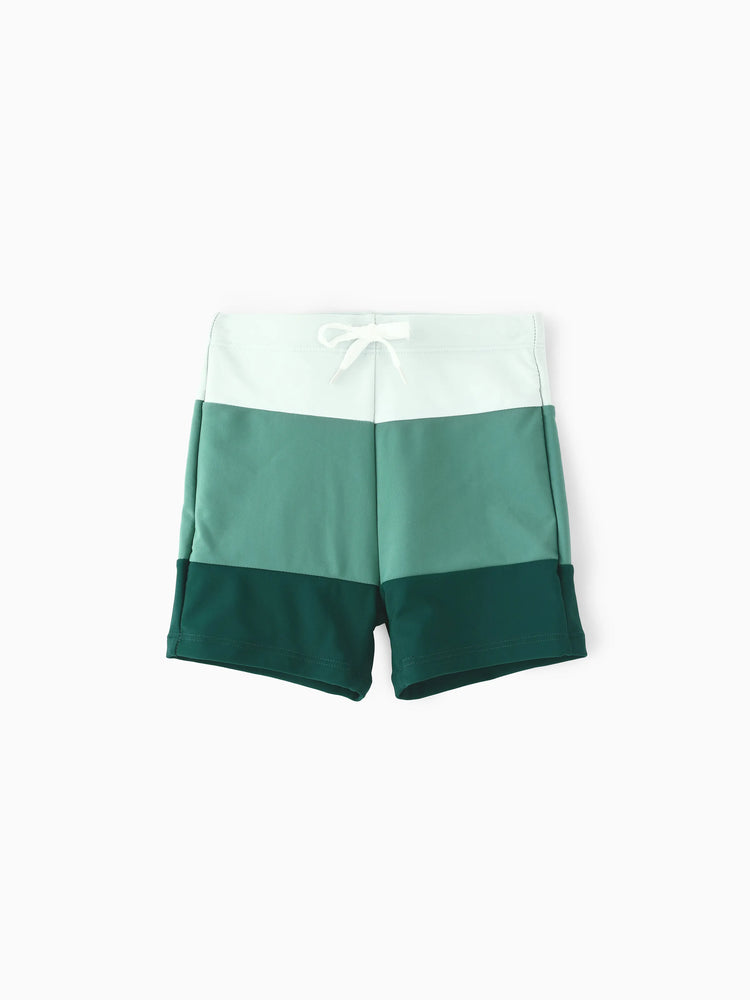 Toddler Boy Colorblock Swim Trunks MultiColour