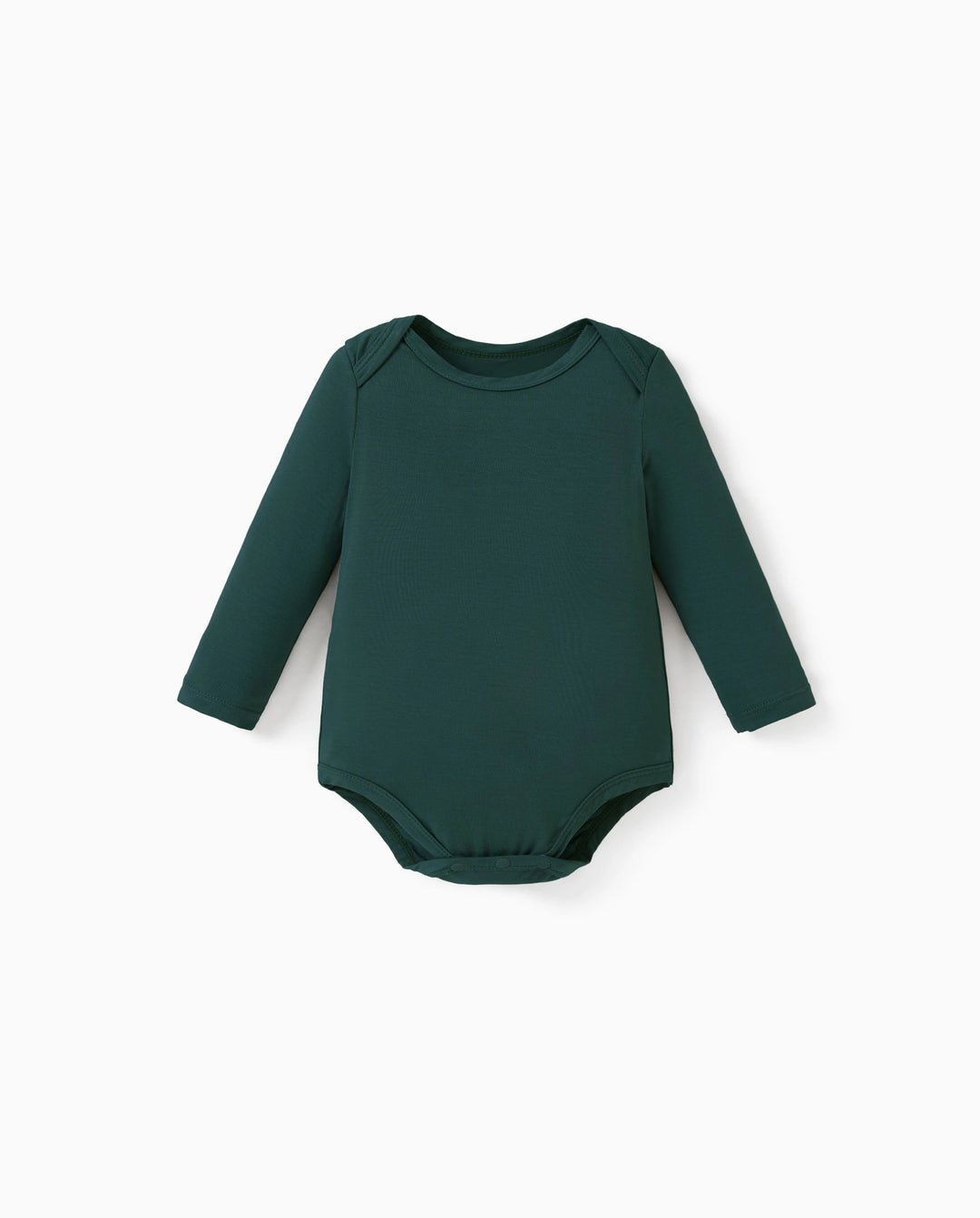 Body en bambou pour bébé Lot de 2 grenouillères à manches longues Flora pour filles bébé Vert