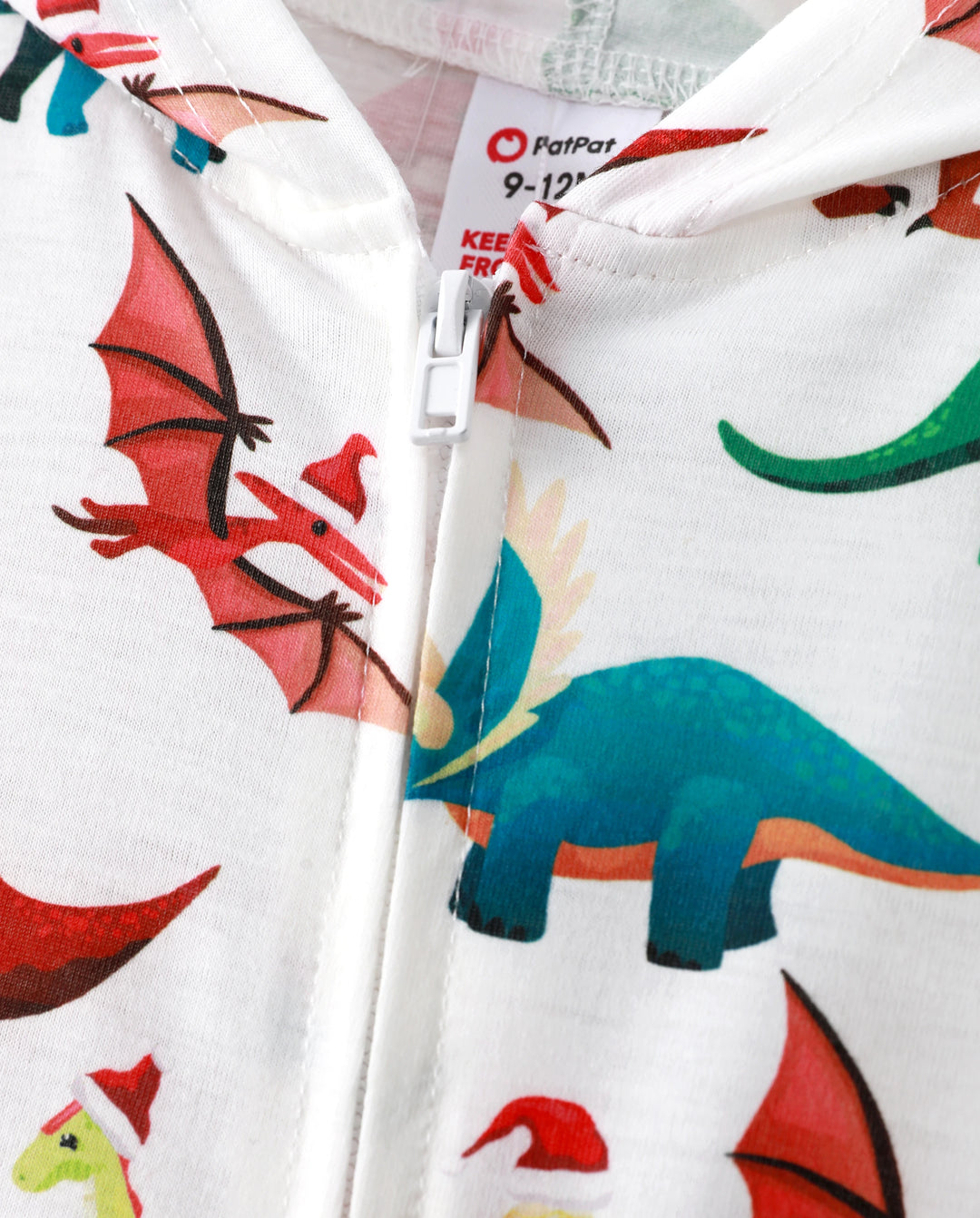Pijama familiar navideño a juego con diseño 3D, mono y calcetines navideños multicolor