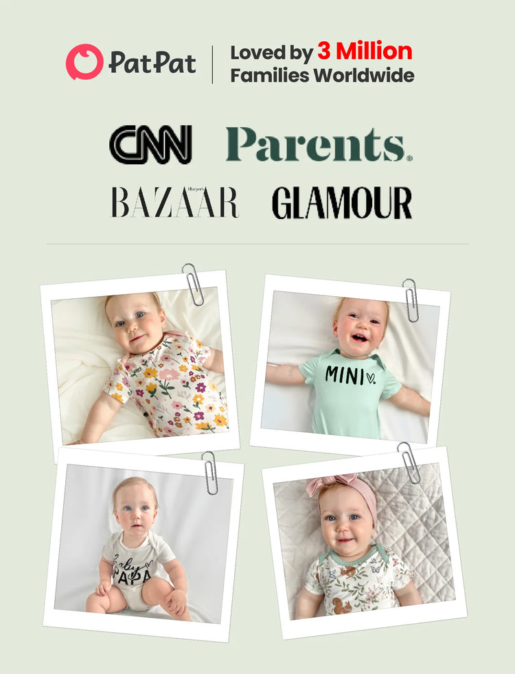 Bambus Baby Junge/Mädchen 2er-Pack Solid & Printed Strampler Set grün