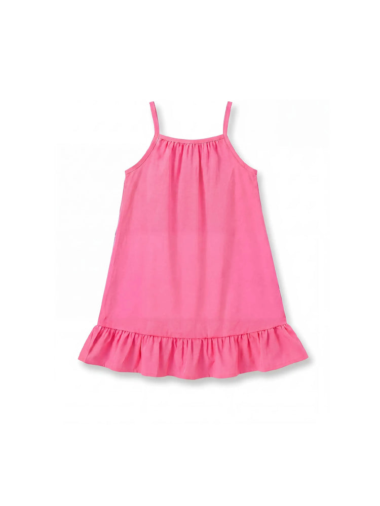 Fresh Market Baby Girl Ruffle Dress Hot Pink