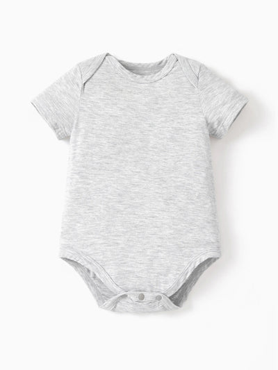 Bamboo Baby Boy/Girl Casual Romper Grey