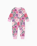 Bloom & Blossoms Bamboo Zip-Up Baby Pajamas