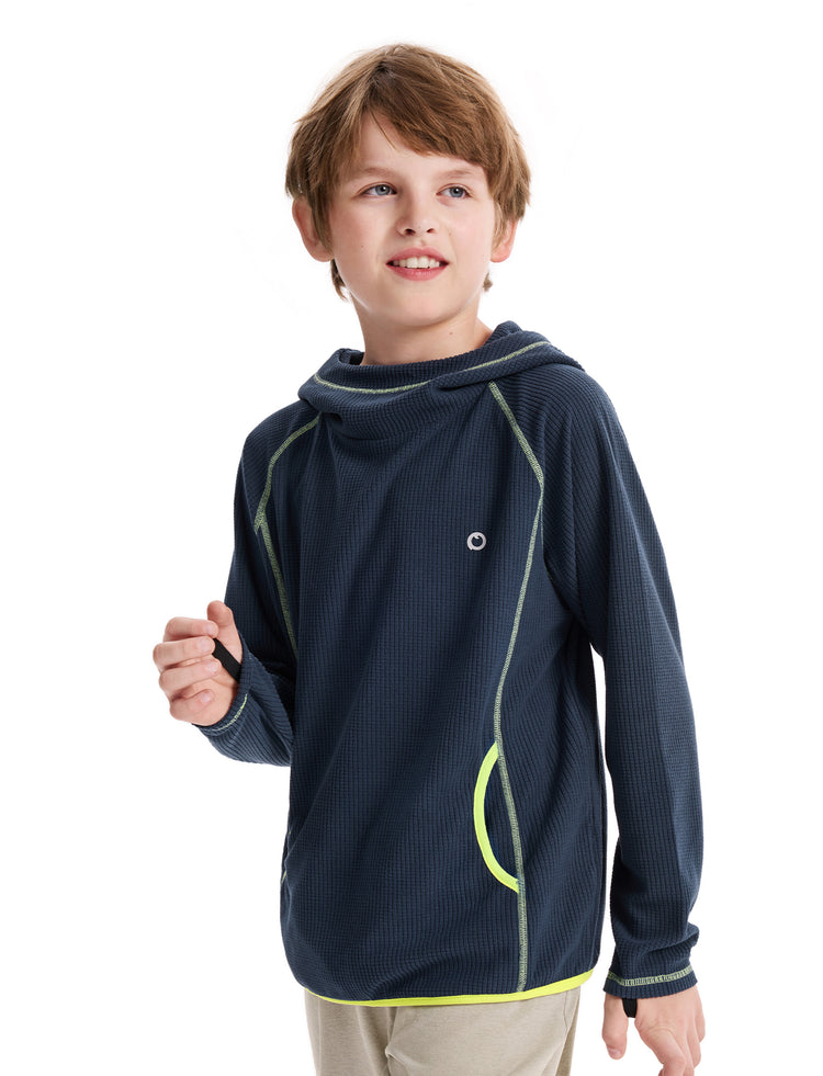 kids-hooded-long-sleeve-active-top-with-front-pockets-lightweight-breathable-quick-dry-deep-blue