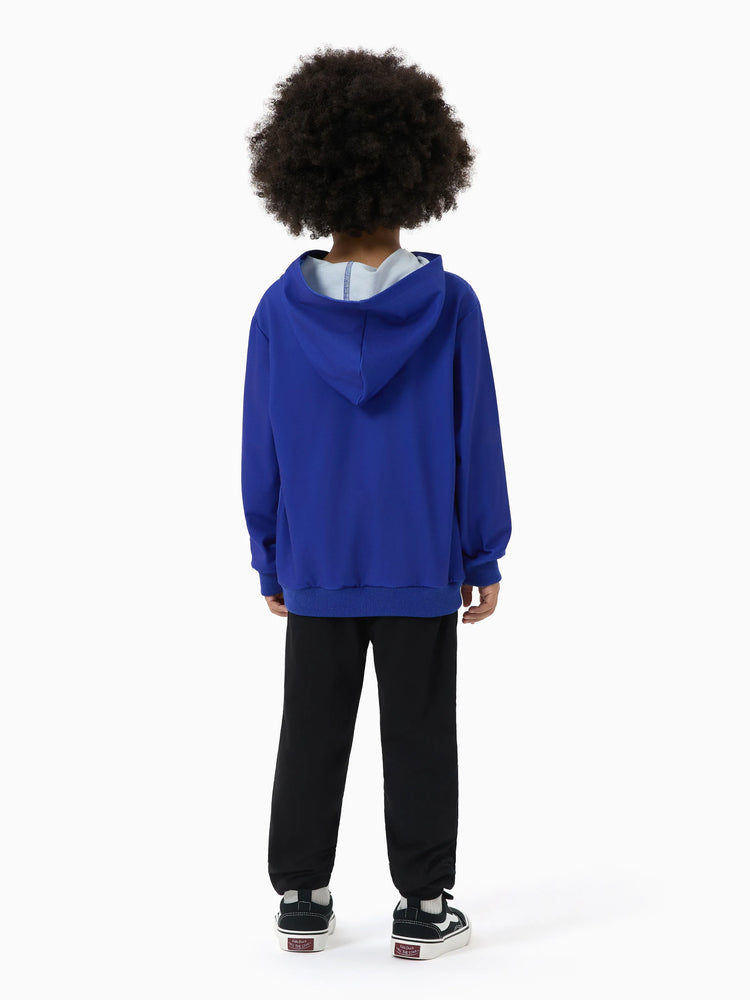 Marvel Toddler/Kids Boy Spider-Man Hooded Sweatshirt Blue