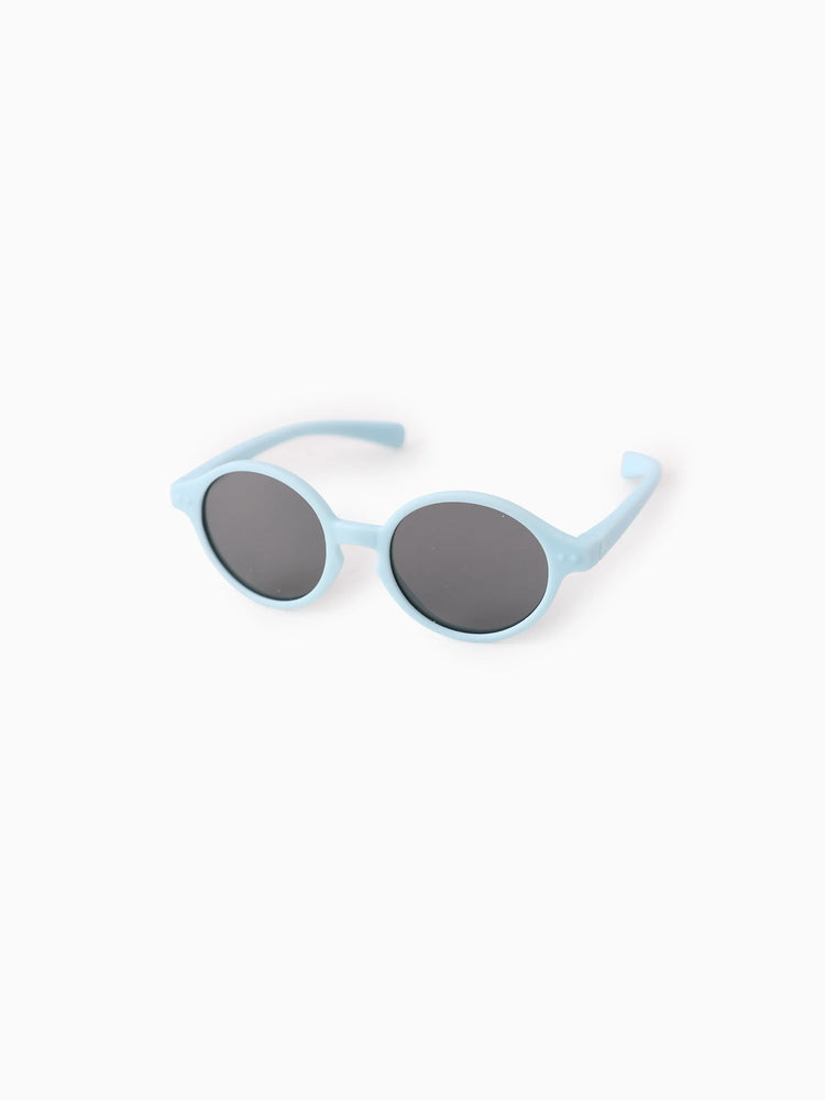 Polarized Round Baby Sunglasses Silicone Blue