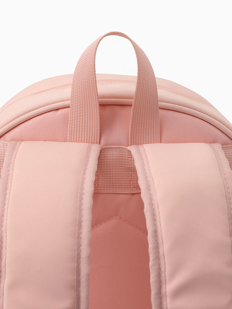 Disney Princess Toddler Girls  Moana Pink Glitter Backpack with Chest Strap & Bottle Pockets Apricot