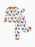 Christmas / Halloween Pajamas 2-piece Bamboo Pajamas Set With Playful Print for Toddler / Kids ( Snug-Fitting) Yellow