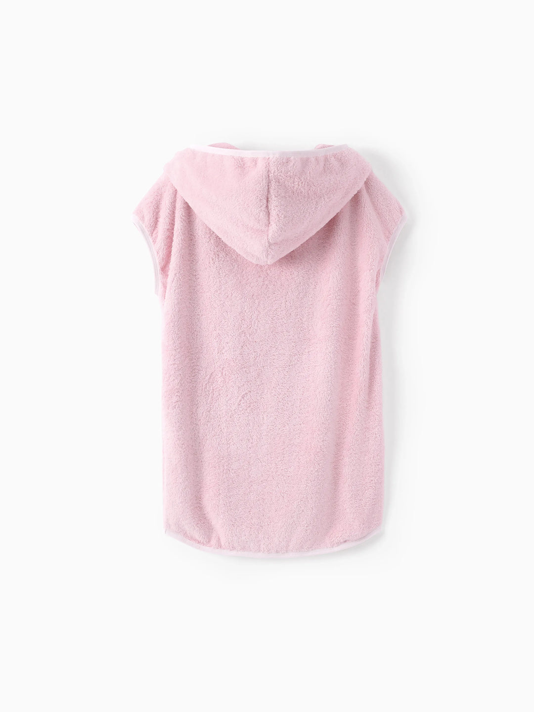 Disney Prinzessinnen Kleinkind-/Mädchen Arielle Kapuzen-Frottee-Strandponcho in Hellrosa.
